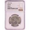 Image 1 : 1936 Boone Commemorative Half Dollar Coin NGC MS63