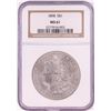 Image 1 : 1898 $1 Morgan Silver Dollar Coin NGC MS61