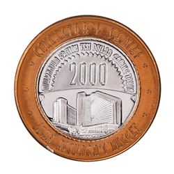 .999 Fine Silver John Ascuaga's Nugget Sparks, NV $10 Limited Edition Gaming Token