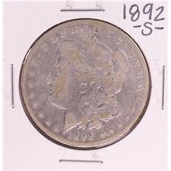 1892-S $1 Morgan Silver Dollar Coin