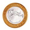 Image 1 : .999 Silver Union Plaza Las Vegas, Nevada $10 Casino Limited Edition Gaming Token