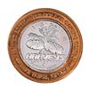 Image 2 : .999 Silver Harveys Lake Tahoe, Nevada $10 Casino Limited Edition Gaming Token