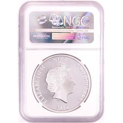 2016 Proof $2 Disney Princess Merida 1oz Silver Coin NGC PF70 Ultra Cameo