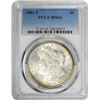 Image 2 : 1881-S $1 Morgan Silver Dollar Coin PCGS MS64 Amazing Toning
