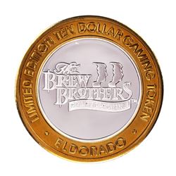 .999 Fine Silver Eldorado Reno, Nevada $10 Limited Edition Gaming Token
