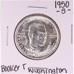 1950-S Booker T. Washington Memorial Commemorative Half Dollar Coin