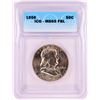 Image 1 : 1956 Franklin Half Dollar Coin ICG MS65FBL