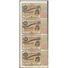 Image 1 : Uncut Sheet of (4) State of Louisiana Baby Bond Obsolete Notes