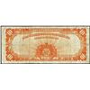 Image 2 : 1922 $10 Gold Certificate Note