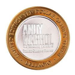 .999 Silver Bellagio Las Vegas, NV $10 Casino Limited Edition Gaming Token