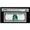 Image 1 : 1929 10 Unit American Bank Note Co. "Test Note" PMG Choice Uncirculated 63EPQ