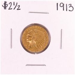 1913 $2 1/2 Indian Head Quarter Eagle Gold Coin