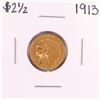 Image 1 : 1913 $2 1/2 Indian Head Quarter Eagle Gold Coin