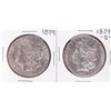 Image 1 : Lot of 1879 & 1879-S $1 Morgan Silver Dollar Coins