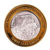 Image 1 : .999 Silver Spirit Lake Casino Spirit Lake, ND $10 Limited Edition Casino Gaming Token