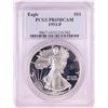 Image 1 : 1993-P $1 Proof American Silver Eagle Coin PCGS PR69DCAM