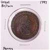 Image 1 : 1797 Great Britain Penny Copper Coin
