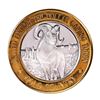 Image 1 : .999 Fine Silver Gold Country Motor Inn Elko, Nevada $10 Limited Edition Gaming Token
