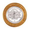 Image 2 : .999 Silver New York New York Casino Las Vegas $10 Limited Edition Gaming Token