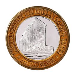 .999 Fine Silver Comstock Hotel & Casino Reno, NV $10 Limited Edition Gaming Token
