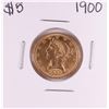 Image 1 : 1900 $5 Liberty Head Half Eagle Gold Coin