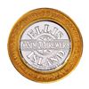 Image 2 : .999 Silver Ellis Island Casino & Brewery Las Vegas $10 Limited Edition Gaming Token