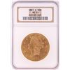 Image 1 : 1881-S $20 Liberty Head Double Eagle Gold Coin NGC MS61