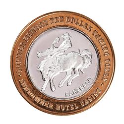 .999 Silver Sundowner Hotel Casino Reno, NV $10 Casino Limited Edition Gaming Token