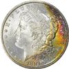 Image 3 : 1881-S $1 Morgan Silver Dollar Coin PCGS MS64 Amazing Toning