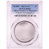 Image 1 : No Date Proof $1 Mint Error T-2 Silver Planchet PCGS MS62