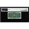 Image 2 : 1863 25 Cents Fourth Issue Fractional Note Fr.1303 PMG Ch. About Uncirculated 58