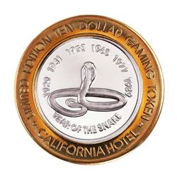 .999 Silver Sam Boyd's California Hotel $10 Casino Limited Edition Gaming Token
