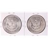 Image 2 : Lot of (2) 1881-S $1 Morgan Silver Dollar Coins