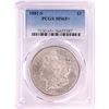 Image 1 : 1881-S $1 Morgan Silver Dollar Coin PCGS MS65+