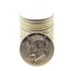 Image 1 : Roll of (20) Brilliant Uncirculated 1964 Kennedy Half Dollar Coins