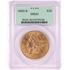 Image 1 : 1893-S $20 Liberty Head Double Eagle Gold Coin PCGS MS62 Old Green Holder
