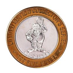 .999 Silver Fitzgerald's Casino & Hotel Tunica, MS $20 Limited Edition Gaming Token