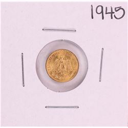 1945 Dos Peso Gold Coin