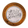 Image 2 : .999 Silver Sands Regency Reno, Nevada $10 Casino Limited Edition Gaming Token