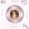 Image 1 : 2011-W $5 Proof American Gold Eagle Coin