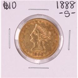 1888-S $10 Liberty Head Eagle Gold Coin