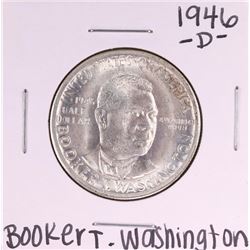 1946-D Booker T. Washington Commemorative Half Dollar Coin