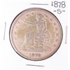 Image 1 : 1878-S $1 Trade Silver Dollar Coin