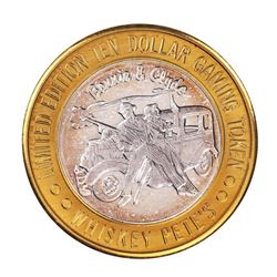 .999 Silver Whiskey Pete's Casino Jean, Nevada $10 Limited Edition Gaming Token