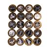 Image 2 : Mixed Lot of (20) .999 Silver Casino $10 Limited Edition Gaming Tokens