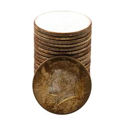 Roll of (20) Brilliant Uncirculated 1964 Kennedy Half Dollar Coins