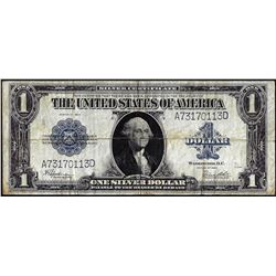 1923 $1 Silver Certificate Note