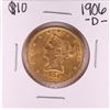 Image 1 : 1906-D $10 Liberty Head Eagle Gold Coin