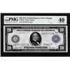 Image 1 : 1914 $20 Federal Reserve Note Chicago Fr.991a PMG Extremely Fine 40