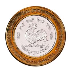 .999 Silver Sam Boyd's California $10 Casino Limited Edition Gaming Token